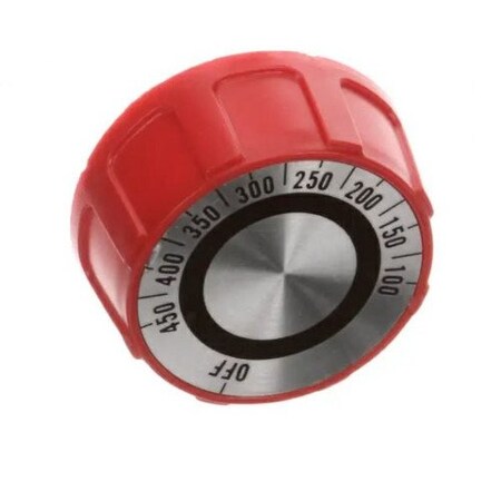 Star Mfg Knob, 100-450F, Red , D-Stem Left SY9-70701-19-2